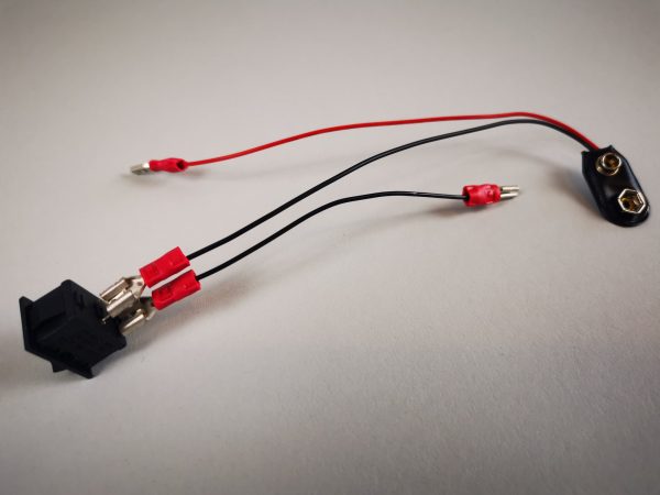 Fan-Powered Car Spare Wire & Switch Set