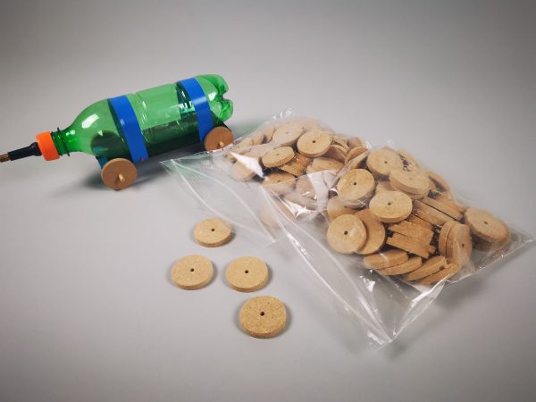 40 mm mdf rocket car wheels (full class set)