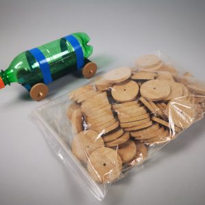 50 mm mdf rocket car wheels (full class set)