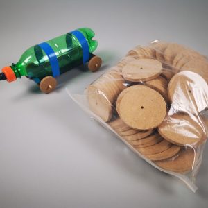 70 mm mdf rocket car wheels (full class set)